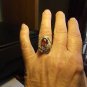 Beautiful Ornate Baltic Amber .925 Sterling Silver Ring 1.38 Cts. Sz. 7 NWT