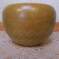 Large Vintage Haeger Planter Flower Pot in Dark Tan Color #167