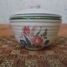 Vintage Cronin Pottery Bake Oven Lidded Grease Jar/Serving Bowl *EVC*
