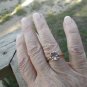 Rose de France Amethyst Solitaire Ring 14k YG over Sterling Silver ct. 2.50 sz 8