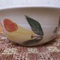 Vintage fruit folk art Royal Norfolk serving bowl EUC