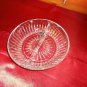 Lead Crystal Princess House Divided Serving Bowl w/orig sticker *MINT*