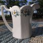 Vintage Mccoy Lancaster Colony corn flower milk pitcher w/scalloped edge #7533