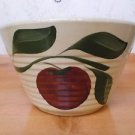 Vintage Watt USA #8 Decorative Pottery Bowl in the Apple Pattern *Super Nice*
