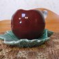 Vintage Nelson McCoy Apple On Leaf Planter *Must See MINT*