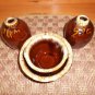 Hull Lot Salt & Pepper Shaker All in Perfect Vintage Condition ***MINT***
