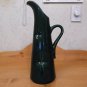 Gorgeous Hull/USA vase/ewer/pitcher with a quilted design deep emerald