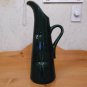 Gorgeous Hull/USA vase/ewer/pitcher with a quilted design deep emerald