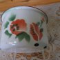 Rare Vintage Enamelware Graniteware Childs Flowered Chamber Pot *EVC*