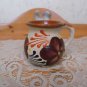 Beautiful Terra Cotta Southwest Folk Art Handled Floral Pot *MINT*