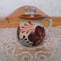 Beautiful Terra Cotta Southwest Folk Art Handled Floral Pot *MINT*