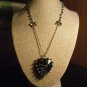 Beautiful Heart Charm Necklace 18-20 Inch Adjustable NWOT