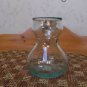 Vintage Green H.E. Diana Pattern Double Bubble Glass *MINT*