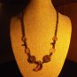 Handmade Pale Purple Glass Bead Necklace 18 Inch *NWOT*