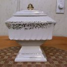 Beautiful MINT condition Mccoy Wedding Jar cookie jar lots of pictures