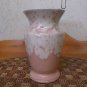 Beautiful Brush Mccoy USA #708 Vase in Pink Sponge Drip *MINT*