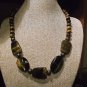 Beautiful Handmade Genuine Tiger Eye Necklace 18 inch