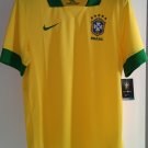 2013-14 Brasil Home shirt (Size: L )