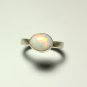 Handmade Sterling Silver and Opal Ring