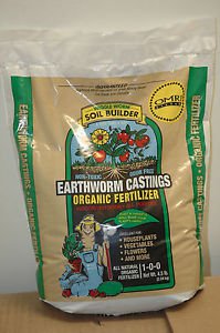 4.5 Lb. Wiggle Worm Soil Builder Earthworm Castings OMRI Listed Organic Fert.