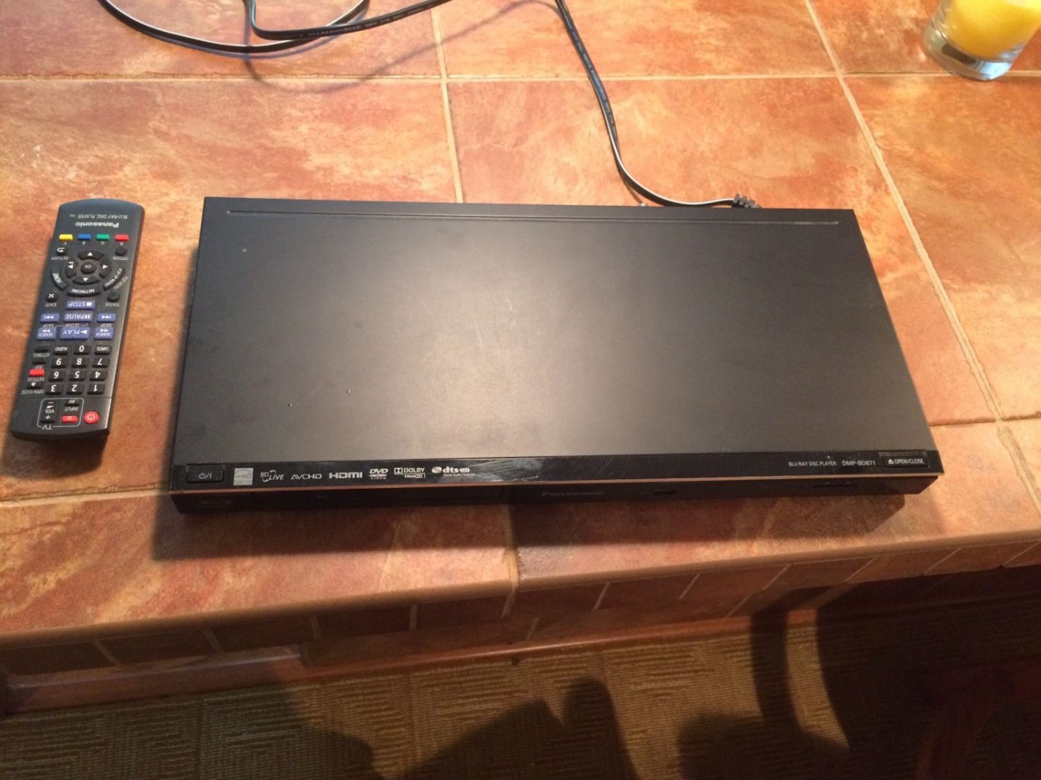 Panasonic Bluray Player DMP-BD871