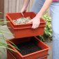Worm Factory 360 with/out 1 lb Red Wiggler Worms Composter Complete Kit w/ video
