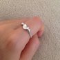 Authentic Tiffany & Co. Elsa Peretti Bean Ring Size 5