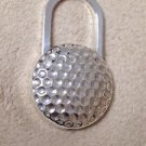 Excellent Rare Tiffany & Co. 2002 Golf Ball Key Chain Key Ring