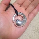 Huge Authentic Tiffany & Co Elsa Peretti Eternal Circle Large Pendant RP$525