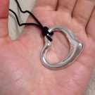 Excellent Rare Authentic Tiffany & Co. Peretti Open Heart Pendant HUGE RP$450