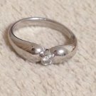 Mint Tiffany & Co. Peretti Double Teardrop Platinum Diamond Ring #4.75 RP$1600