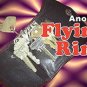 Black LEATHER FLYING RING WALLET Pocket Purse Magic Trick Flight Key Case Reel