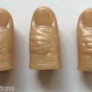 3 SET RUBBER VINYL THUMB TIPS Finger Fake Soft Magic Trick Vanish Magician Pack