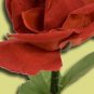 Deluxe APPEARING SPRING ROSE Small Cloth Flower Magic Trick Magician Modern Gag