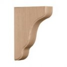 Wood Pine shelf brackets 1x7x5"