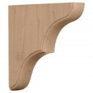 Wood Pine shelf brackets 1x8x8"