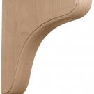 Wood Pine shelf brackets 1x5x5"