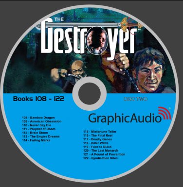 The Destroyer (Remo Williams) BK 96 - BK122 Audiobooks on MP3 *DIGITAL DOWNLOAD*