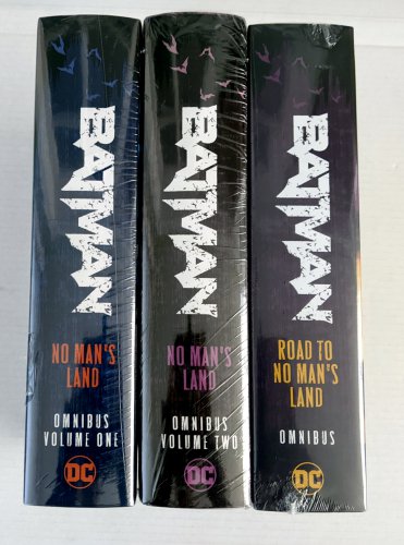 Batman - No Man's Land Omnibus - 3 volume set - Sealed w/ Free Shipping