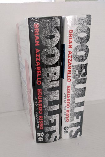 100 Bullets Omnibus Vol 1 and 2 Complete. DC Comics. HC. Sealed! Free shipping!