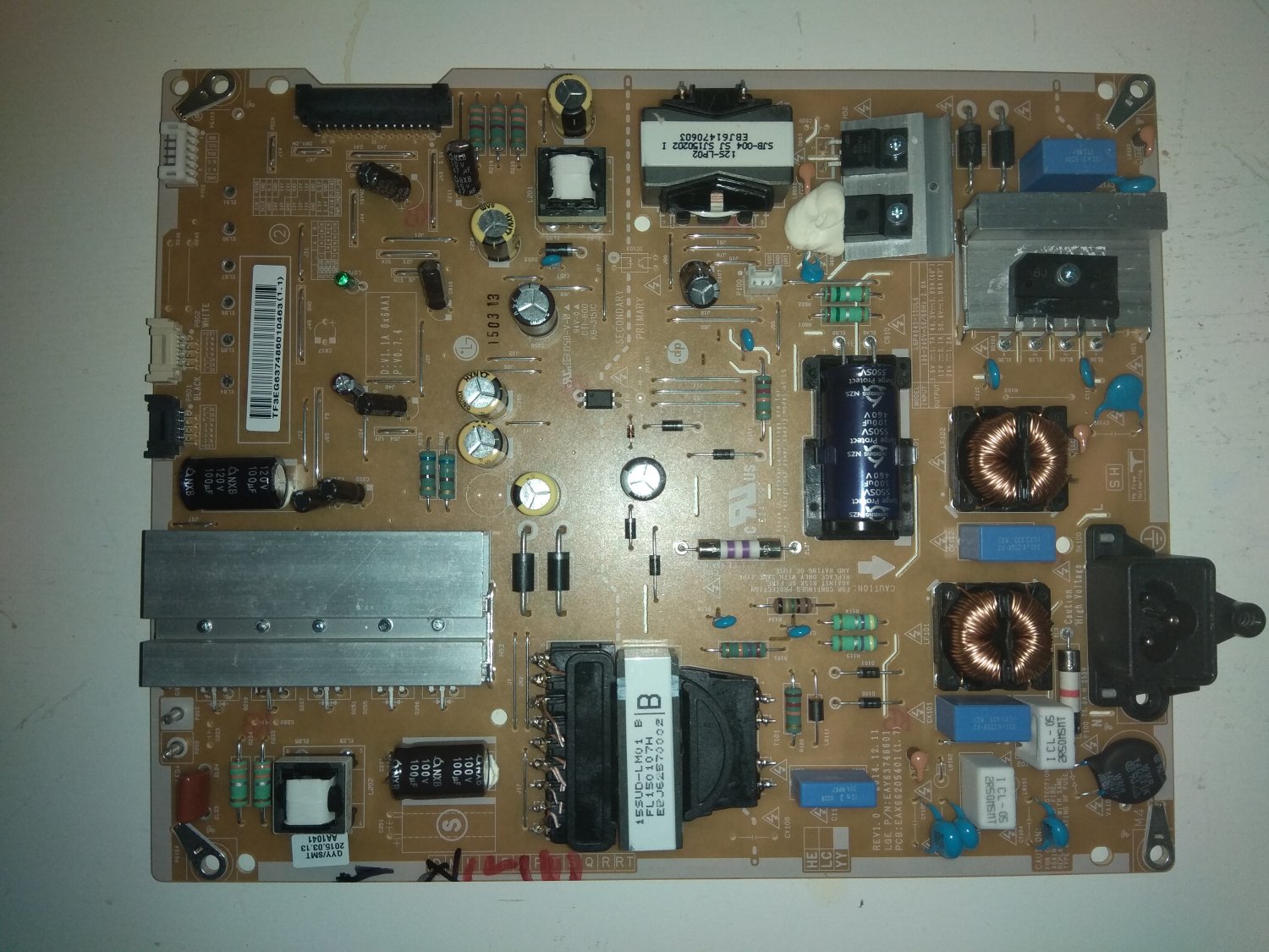LG Power Supply EAX66205401 (1.7) EAY63748601 for LED TV LG 40UF7787