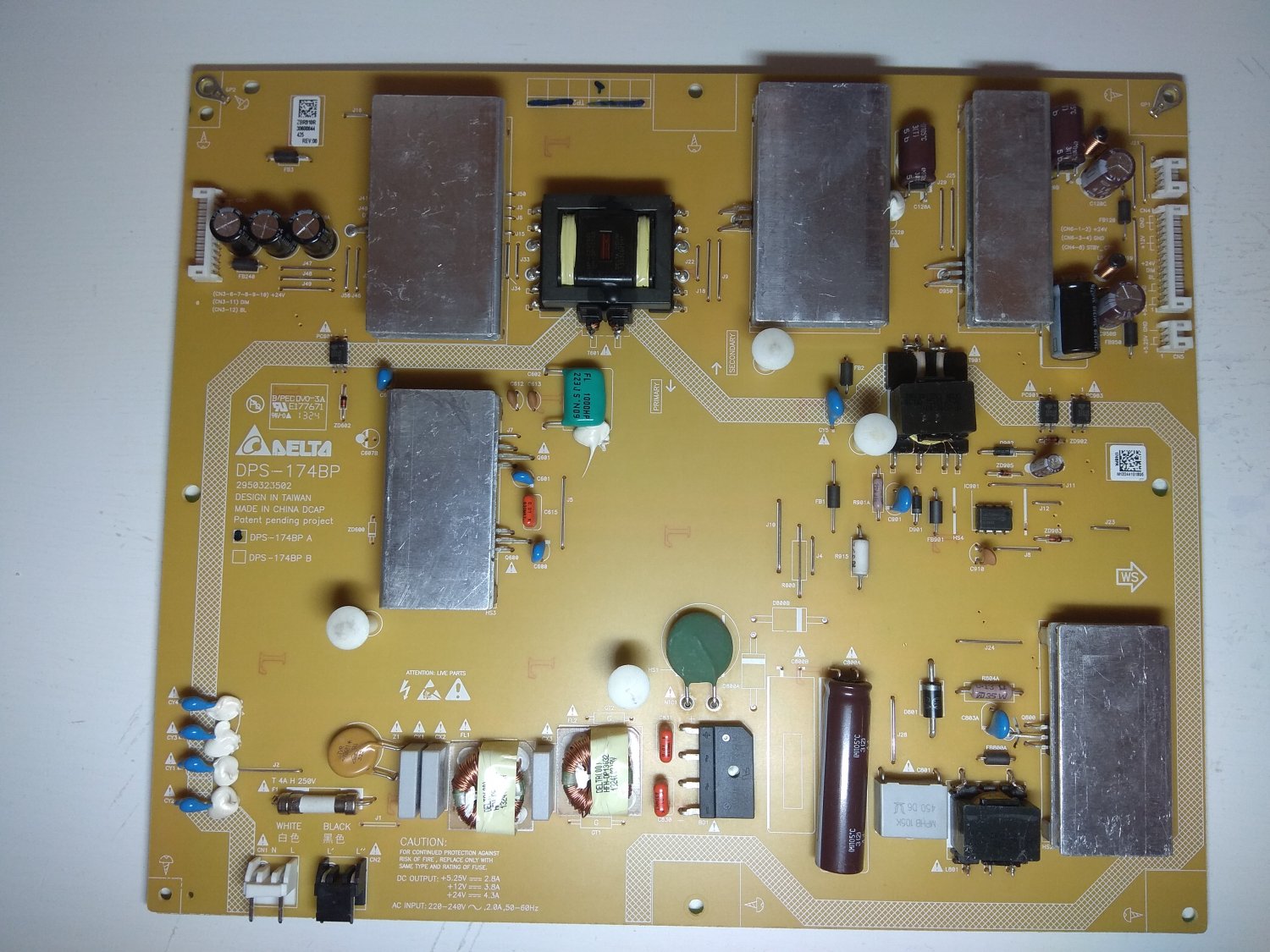 Delta Power Supply DPS-174BP  A for LED TV Grundig 47VLE983BL
