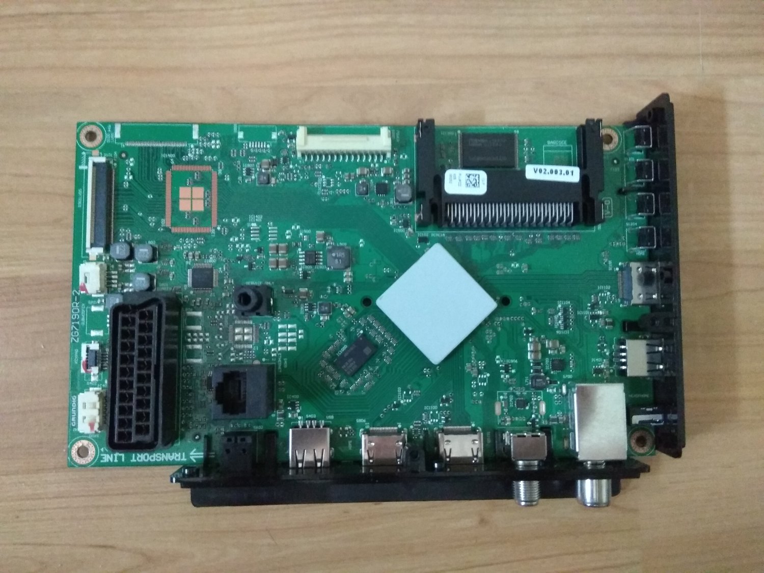 Motherboard ZG7190R-2 for LED TV Grundig 43GFB6627