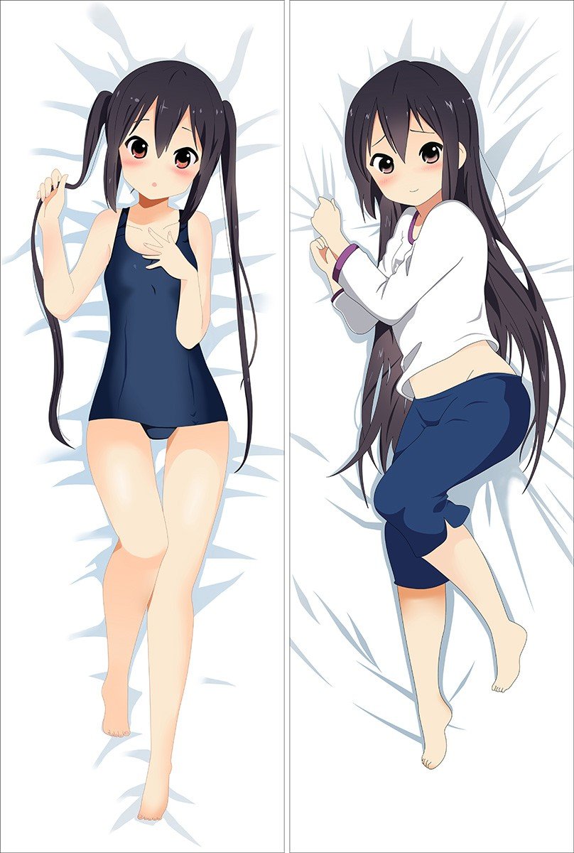 Azusa Nakano Dakimakura Anime Hugging Pillow Case Azusa Nakano Dakimakura Anime Hugging Pillow Case