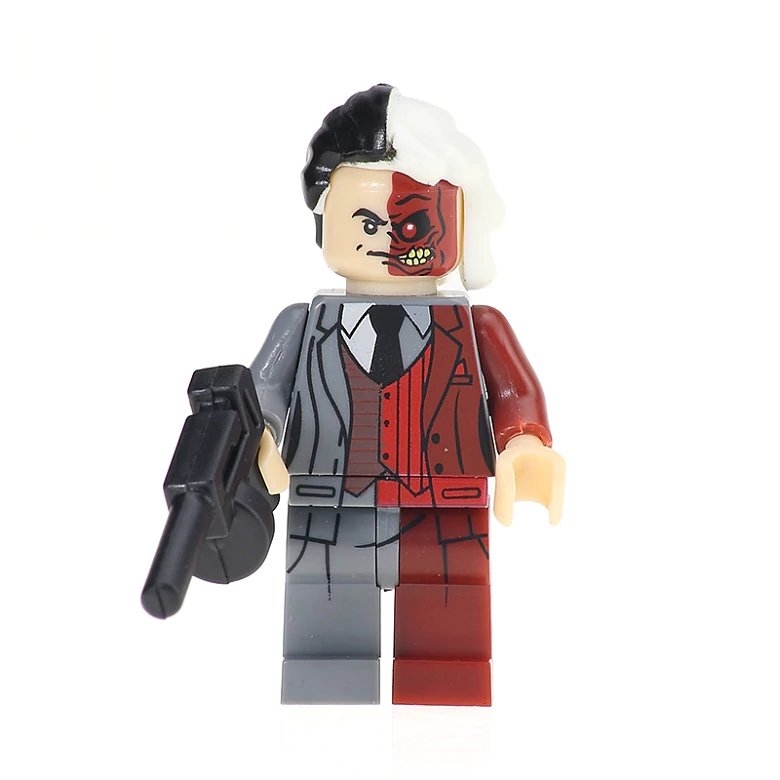 lego two face custom