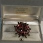 Elegant Red Crystal and Enamel in Gold Plated Ladybug Ring Size 6 1/2 - 7