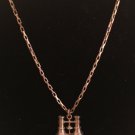 Unsigned Catherine Popesco La Vie Parisienne Binoculars Link Chain Necklace 28”