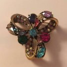 Vintage 1950s Signed Hollycraft Pin Brooch