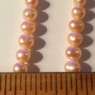 16" genuine pink freshwater pearl necklace to be finished with a clasp