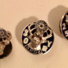 Vintage 3  Elks  Lodge pin Masonic Freemason BPOE one is sterling silver